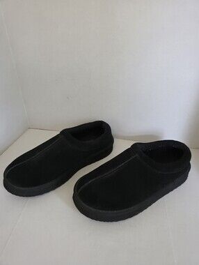 Suede Clog Slippers